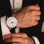 Orologio da uomo meccanico in pelle impermeabile 41mm