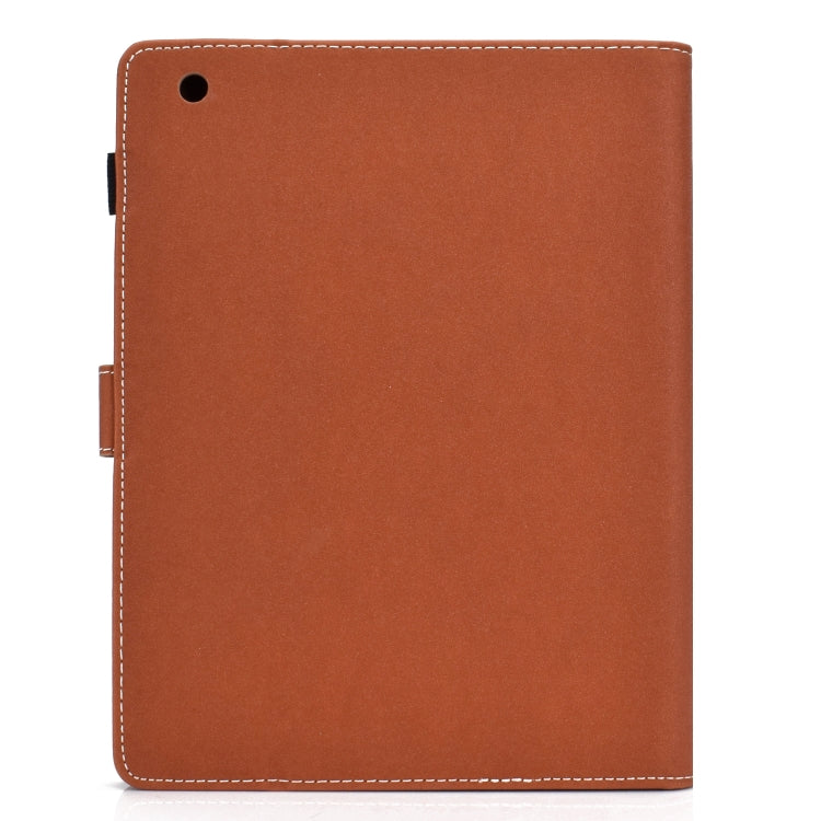 Custodia portafoglio in pelle flip per iPad e tablet 27x20 cm