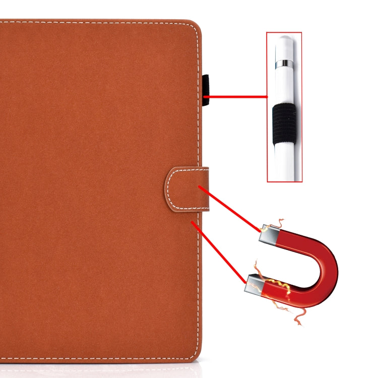 Custodia portafoglio in pelle flip per iPad e tablet 27x20 cm