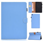 Custodia portafoglio in pelle flip per iPad e tablet 27x20 cm