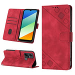 Custodia per telefono in pelle goffrata effetto pelle, For Infinix Smart 6, For Infinix Smart 6 Plus X6823, For Infinix Smart 7 X6515, For Infinix Zero X / Zero X Pro X6811