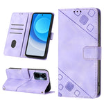 Custodia per telefono in pelle goffrata effetto pelle, For Tecno Camon 19 Pro 5G, For Tecno Pop 6, For Tecno Pop 6 Pro, For Tecno Pova 3 LE7