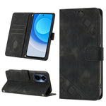 Custodia per telefono in pelle goffrata effetto pelle, For Tecno Camon 19 Pro 5G, For Tecno Pop 6, For Tecno Pop 6 Pro, For Tecno Pova 3 LE7