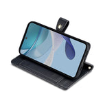 Custodia per telefono in pelle con portafoglio con cerniera a tracolla, For OnePlus Ace 2/11R
