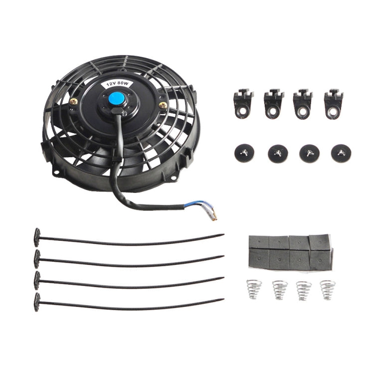 Ventola raffreddamento olio trasmissione 12V 80W con kit montaggi