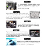 Ventola raffreddamento olio trasmissione 12V 80W con kit montaggi