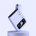 Custodia in pelle con cinturino da polso per Samsung Galaxy Z Fli