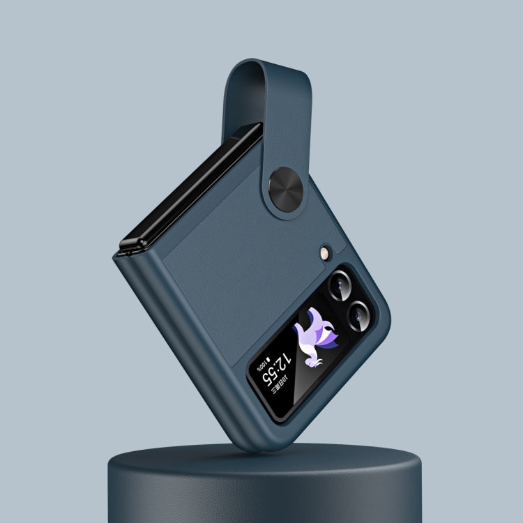 Custodia in pelle con cinturino da polso per Samsung Galaxy Z Fli