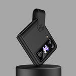 Custodia in pelle con cinturino da polso per Samsung Galaxy Z Fli