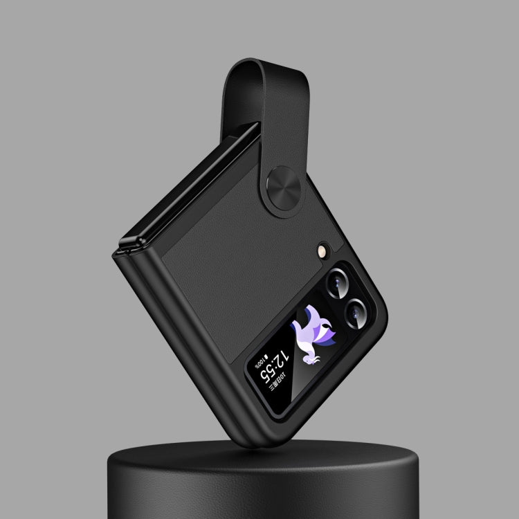 Custodia in pelle con cinturino da polso per Samsung Galaxy Z Fli