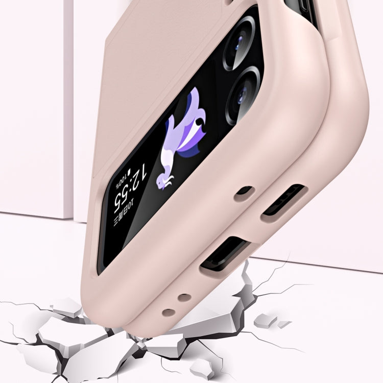 Custodia in pelle con cinturino da polso per Samsung Galaxy Z Fli