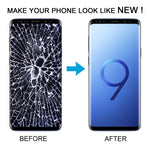 Schermo LCD TFT con touch screen e cornice per Samsung Galaxy S9 Plus SM-G965 nero EDA004293301A B2036
