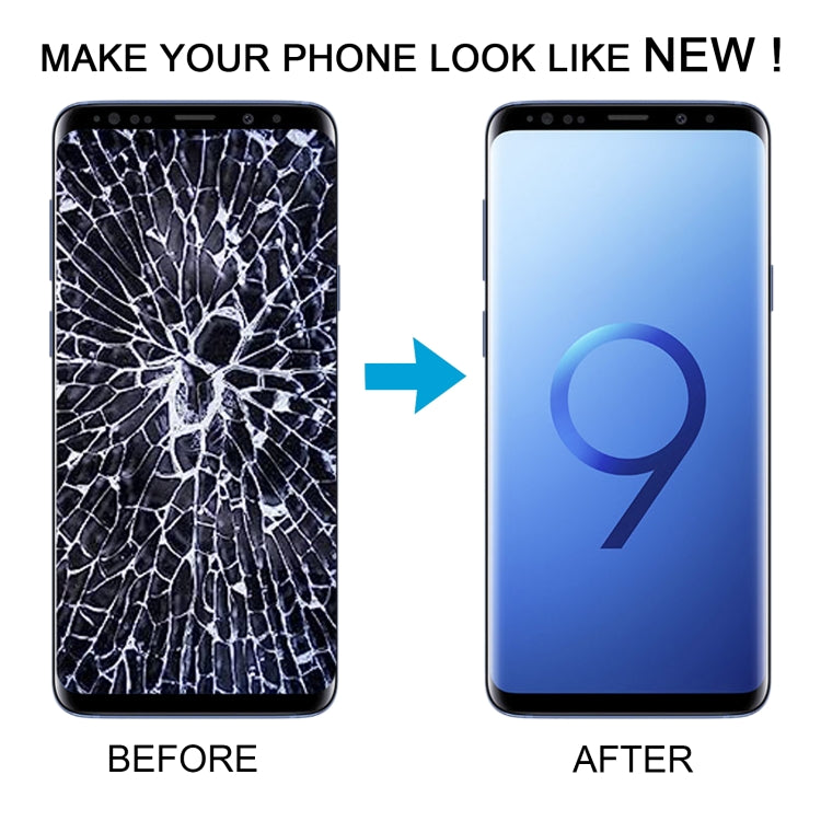 Schermo LCD TFT con touch screen e cornice per Samsung Galaxy S9 Plus SM-G965 nero EDA004293301A B2036