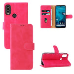 Custodia per telefono in pelle con vibrazione magnetica Skin Feel, For Kyocera Android One S10, For OnePlus 11R 5G / Ace 2 5G