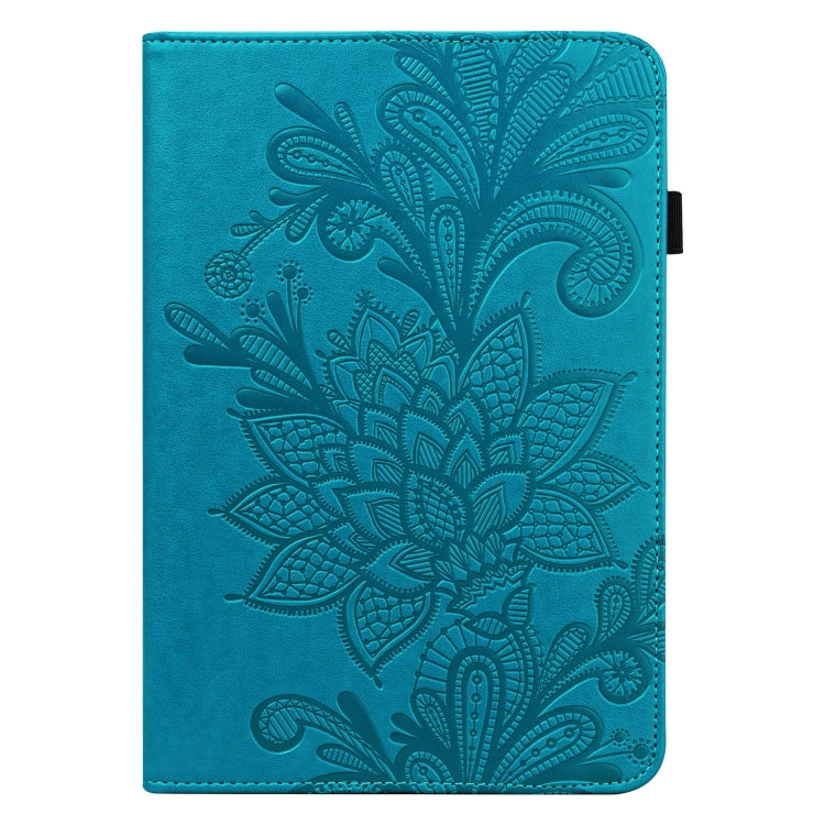 Custodia per tablet in pelle con motivo a fiore in pizzo, For Lenovo Tab M9