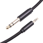 Cavo audio stereo maschio 3,5 mm a 6,35 mm 1-3 metri