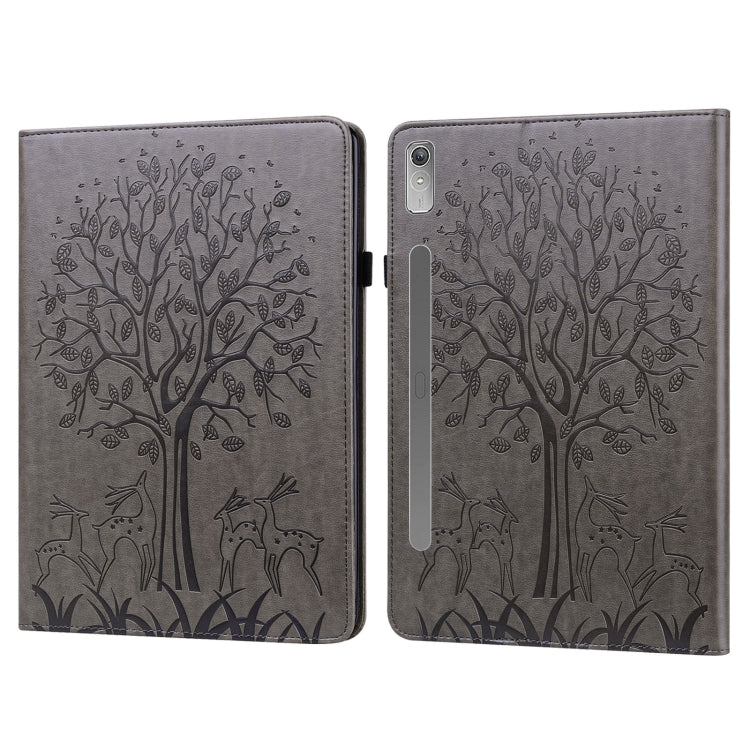 Custodia tablet in pelle goffrata per Lenovo e Huawei