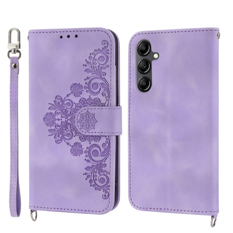 Custodia portafoglio in pelle per Samsung Galaxy A34