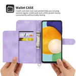 Custodia portafoglio in pelle per Samsung Galaxy A34