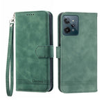 Custodia portafoglio in pelle per Realme C30