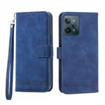Custodia portafoglio in pelle per Realme C30