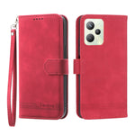 Custodia portafoglio in pelle per Realme C30