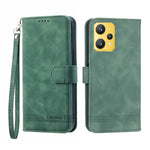Custodia portafoglio in pelle per Realme C30