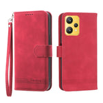 Custodia portafoglio in pelle per Realme C30