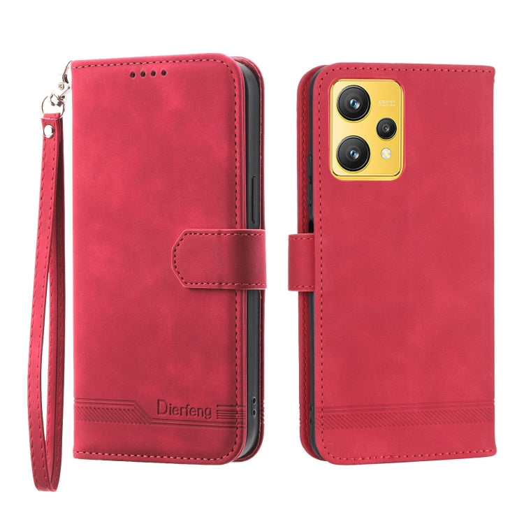 Custodia portafoglio in pelle per Realme C30