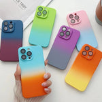 Custodia rigida sfumata per iPhone 14 Plus