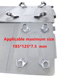 Custodia tablet in pelle scamosciata con chiusura magnetica