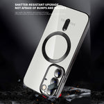 Custodia TPU MagSafe con pellicola per lenti Samsung S23 Ultra