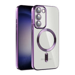 Custodia TPU MagSafe con pellicola per lenti Samsung S23 Ultra