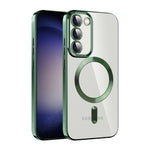 Custodia TPU MagSafe con pellicola per lenti Samsung S23 Ultra