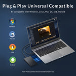 Custodia per disco rigido esterno 2,5" USB 3.0 Micro-B ORICO