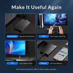 Custodia per disco rigido esterno 2,5" USB 3.0 Micro-B ORICO
