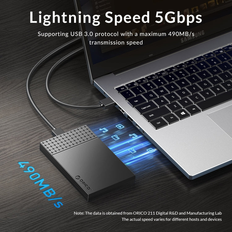 Custodia per disco rigido esterno 2,5" USB 3.0 Micro-B ORICO