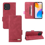 Custodia in pelle con chiusura magnetica per smartphone
