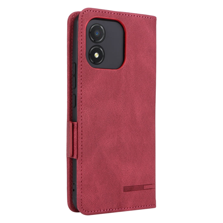 Custodia in pelle con chiusura magnetica per smartphone