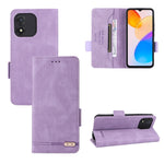 Custodia in pelle con chiusura magnetica per smartphone