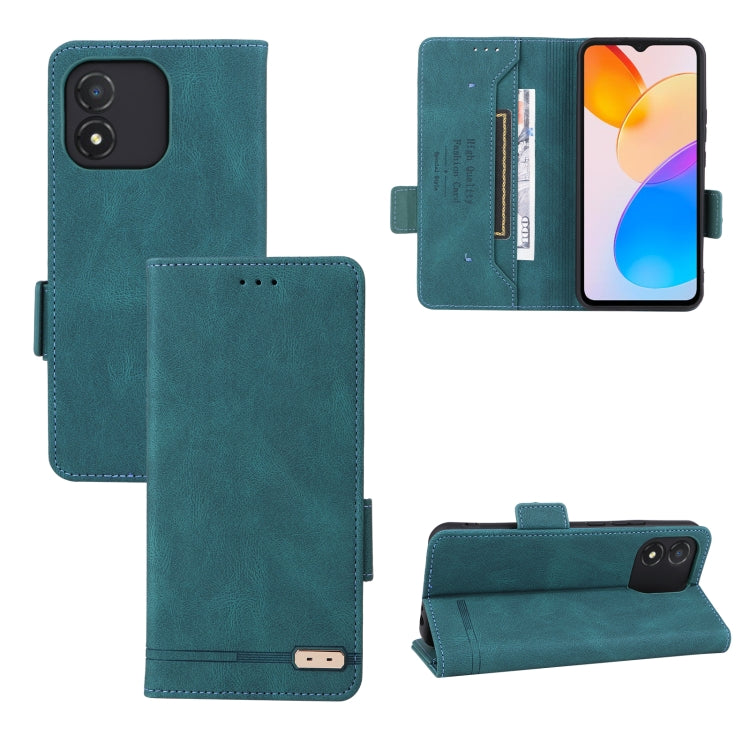 Custodia in pelle con chiusura magnetica per smartphone