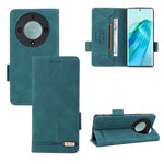 Custodia in pelle con chiusura magnetica per smartphone