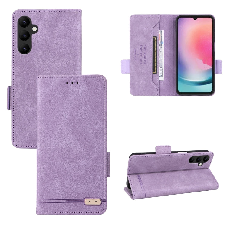 Custodia in pelle con chiusura magnetica per smartphone