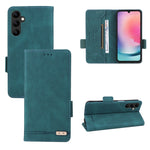 Custodia in pelle con chiusura magnetica per smartphone