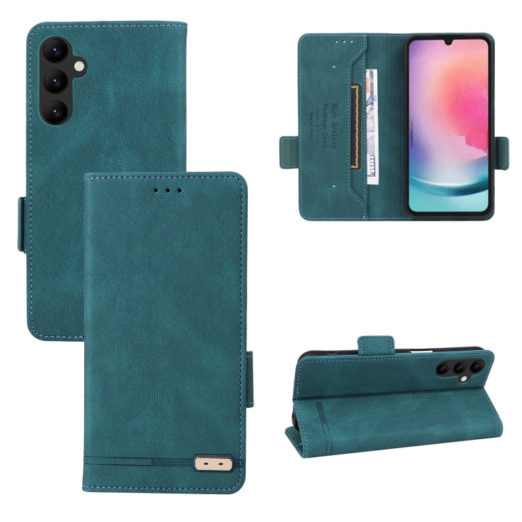 Custodia in pelle con chiusura magnetica per smartphone