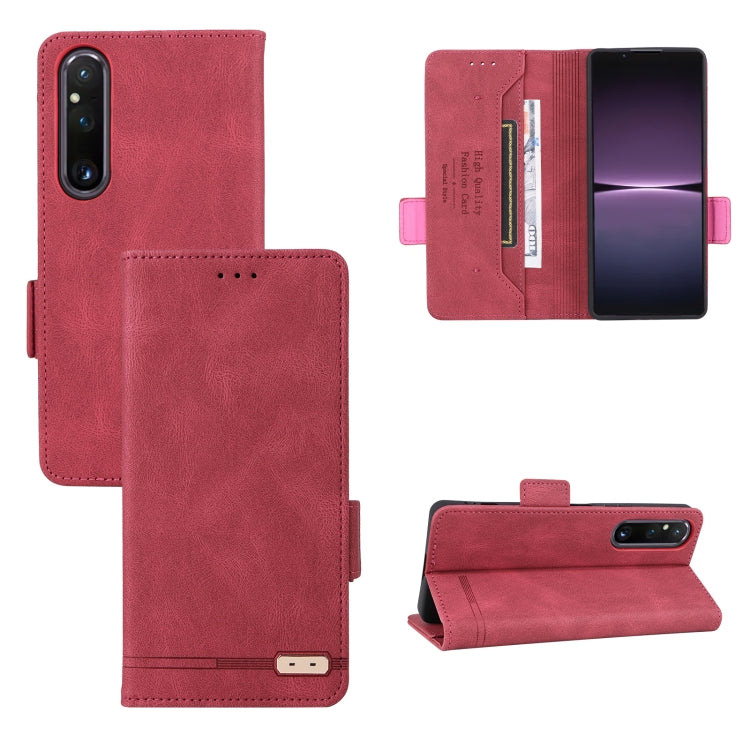 Custodia in pelle con chiusura magnetica per smartphone
