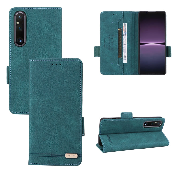 Custodia in pelle con chiusura magnetica per smartphone