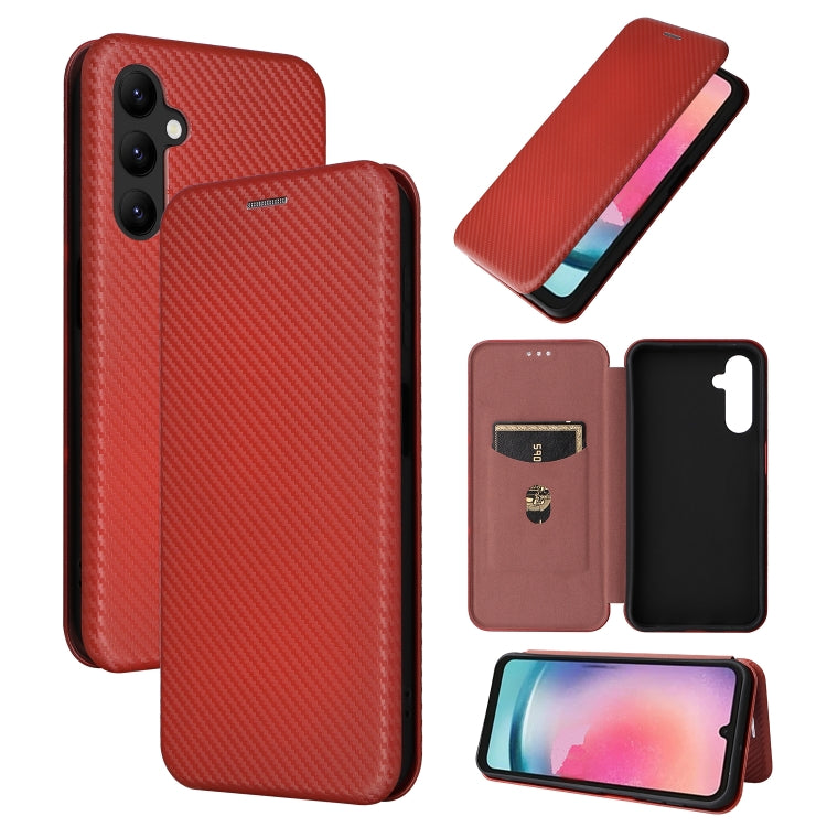 Custodia in pelle con vibrazione per Samsung Galaxy A24 4G