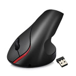HXSJ A889 6 tasti 2400 DPI 2,4 GHz Mouse wireless verticale ricaricabile