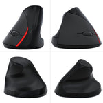 HXSJ A889 6 tasti 2400 DPI 2,4 GHz Mouse wireless verticale ricaricabile